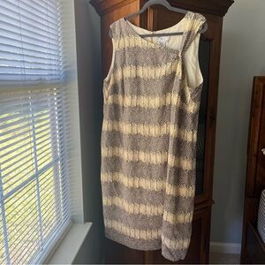 Adrianna Papell 100% Silk Dress Size 20
